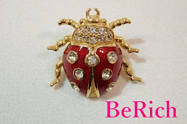 楽天市場】クリスチャン ディオール てんとう虫 ブローチ ライン