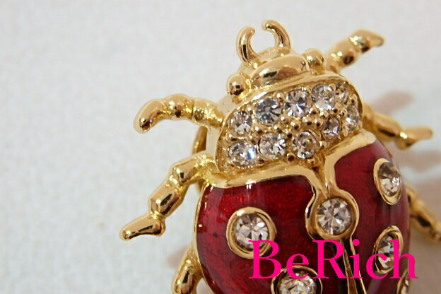 楽天市場】クリスチャン ディオール てんとう虫 ブローチ ライン