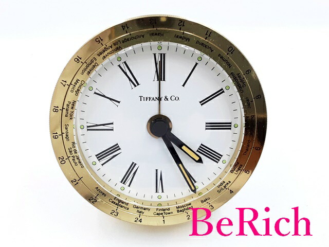 楽天市場】ティファニー Tiffany＆Co 置時計 白 ホワイト 文字盤