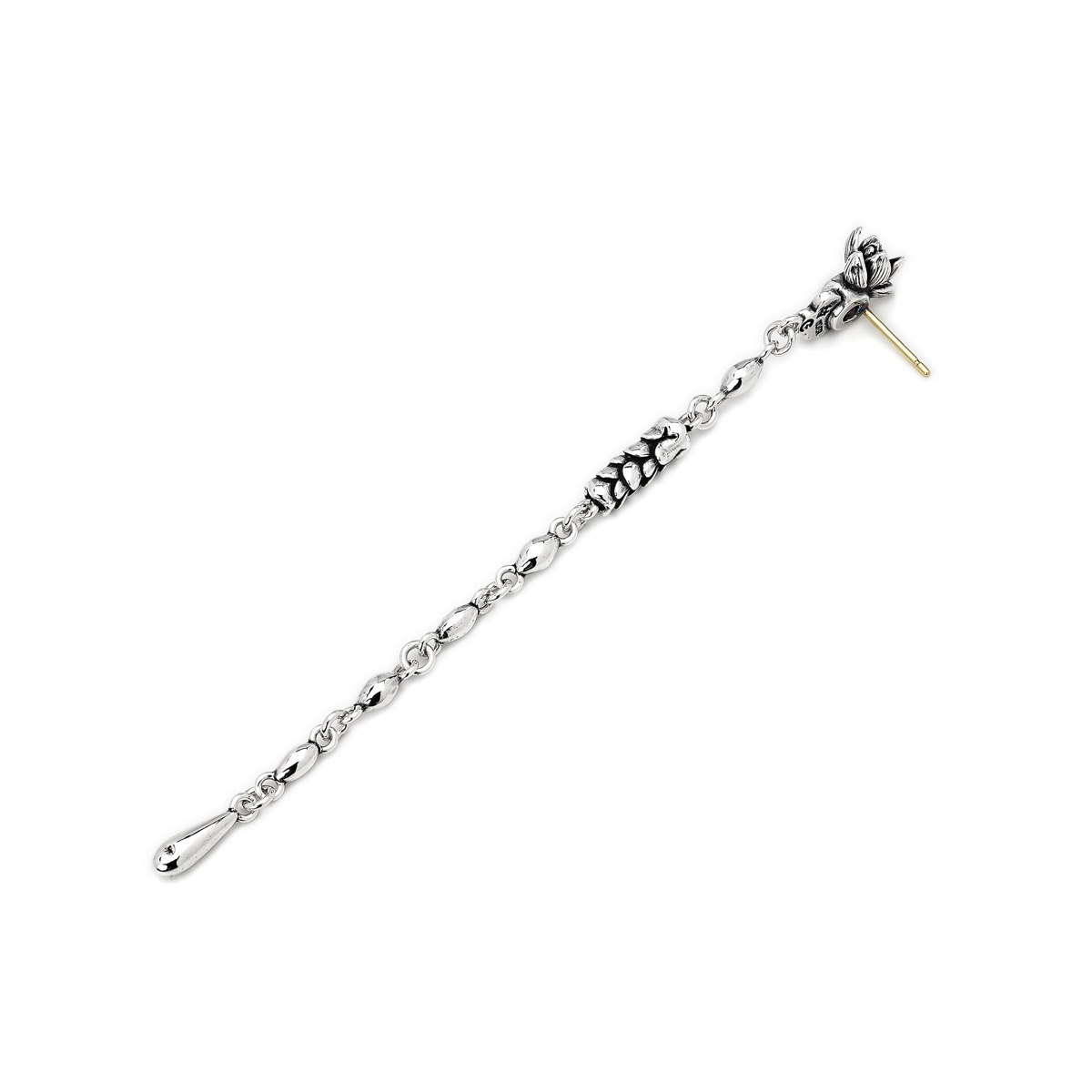 ブラッディマリー 【2025石カスタム】ウォーターローズピアス -水咲花