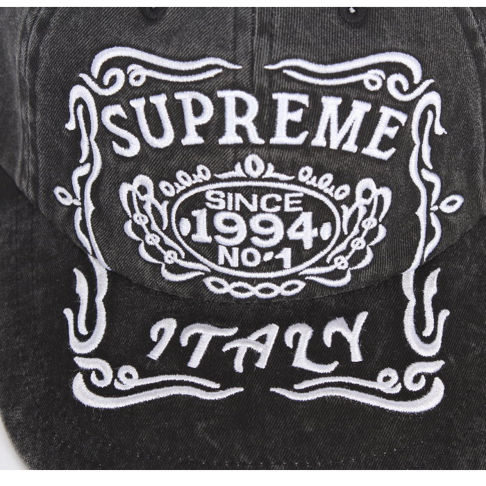 Supreme シュプリーム イタリー 6パネル キャップ フリーサイズ Italy