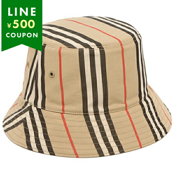 楽天市場】バーバリー 帽子 ハット バケットハット ベージュ メンズ