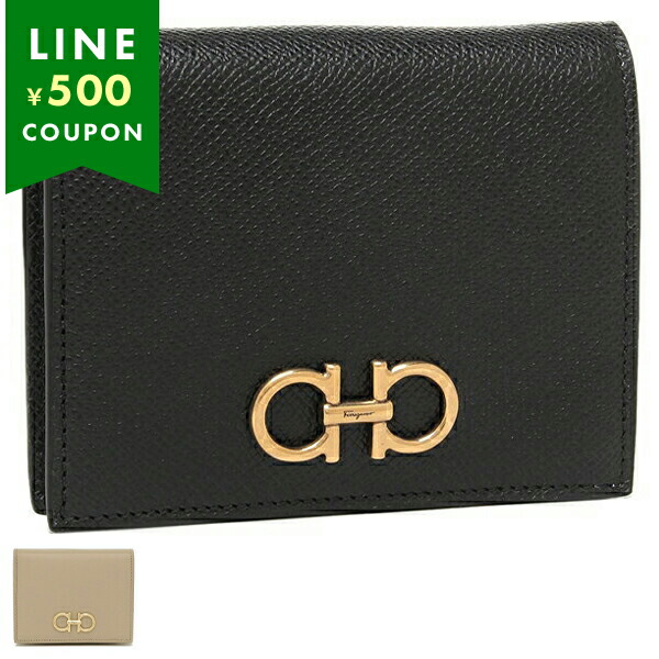 楽天市場】FERRAGAMO フェラガモ 二つ折り財布 ガンチーニ GANCINI