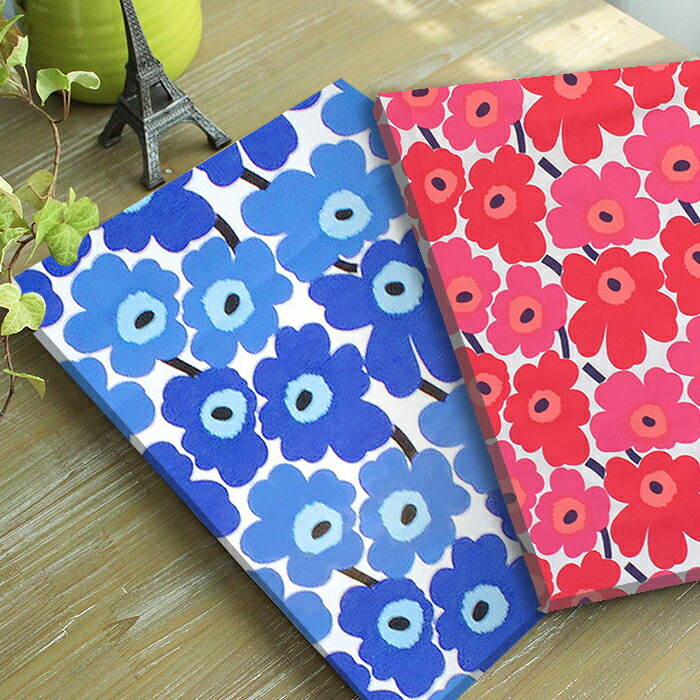 ファブリックパネル マリメッコ BLUE 1200×500mm 【公式通販】