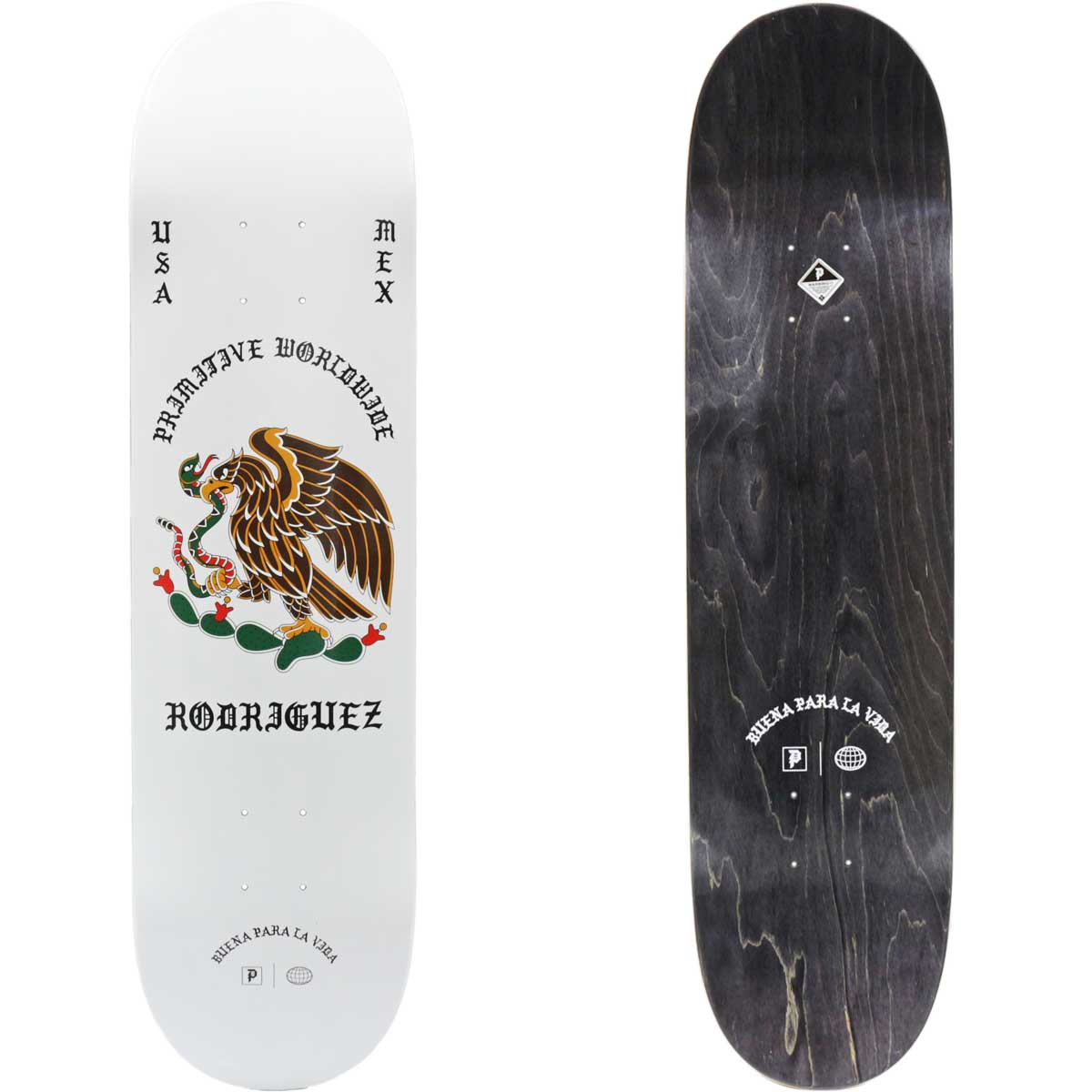 楽天市場】プリミティブ 8.0インチ スケボー デッキ Primitive