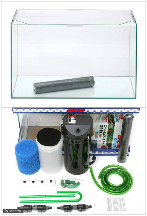 楽天市場】60cm 水槽セット EJ−60＋外部フィルター