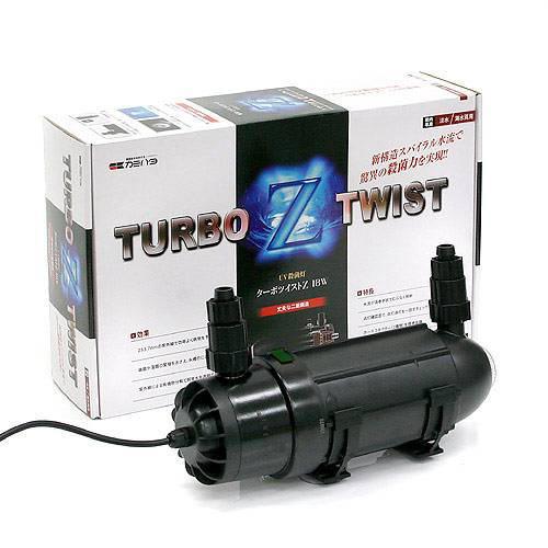 楽天市場】カミハタ ターボツイストZ 18W 殺菌灯 水槽 海水・淡水