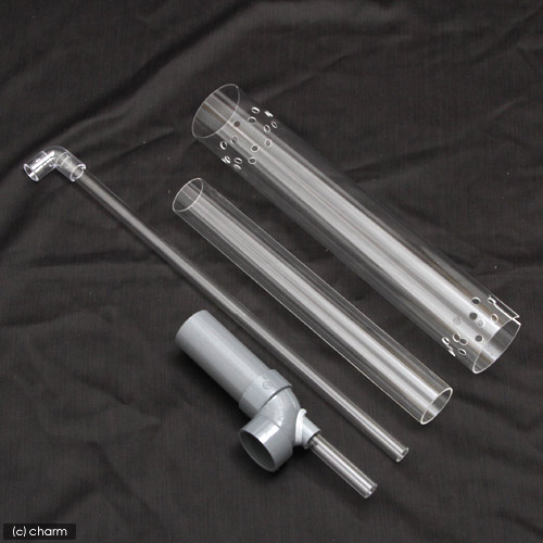 楽天市場】水槽 アクリル水槽 オーバーフロー透明3重管（600