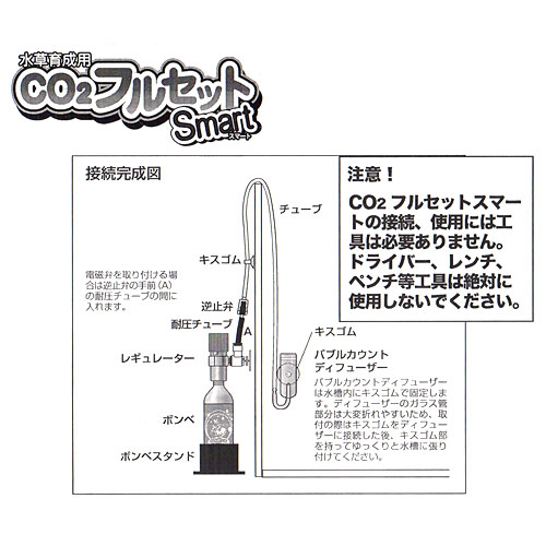 楽天市場】CO2フルセット スマート CO2添加 フルセット 関東当日