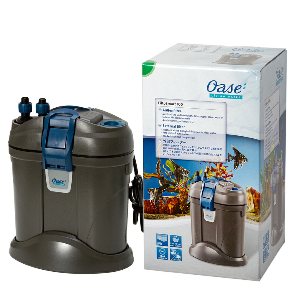 楽天市場】外部フィルター Oase フィルトスマート100 60cm