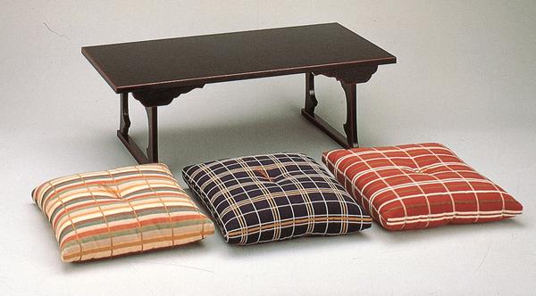 送料込【逢絢亭】茶道具 茶席用座布団 麻地 5枚セット 段ボール入り 754