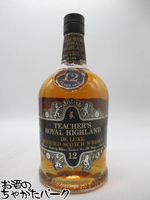 楽天市場】【古酒】 ティーチャーズ ロイヤル ハイランド 12年 正規品