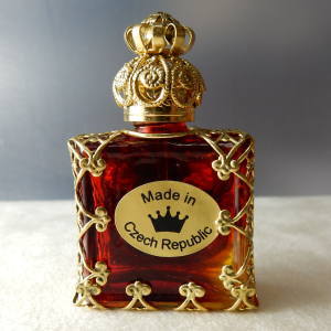 専用価格】チェコガラス ボヘミアン ガラス 香水瓶 3点セット 専用価格