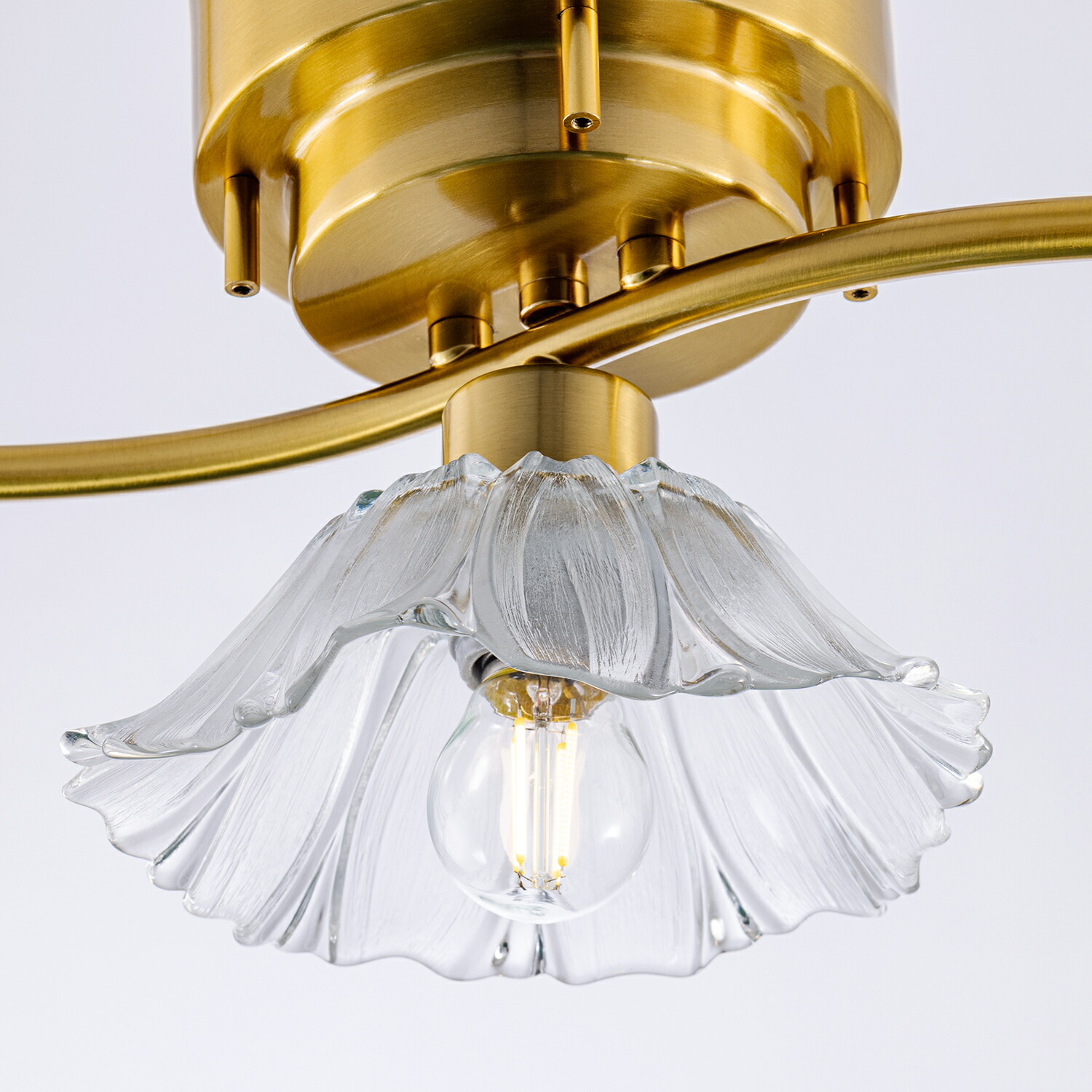 楽天市場】シーリングライト ガラス 3灯 LED ペンダントライト