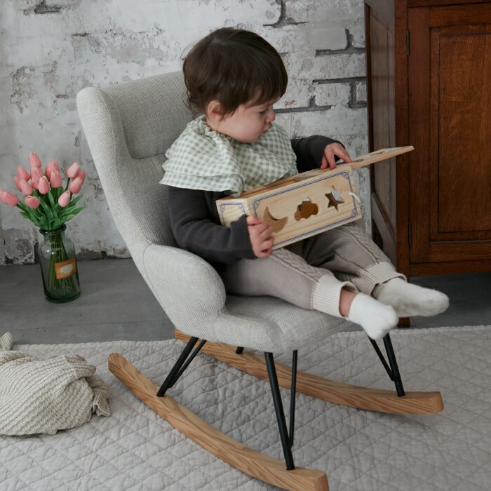 楽天市場】ロッキングチェア 子供用 Quax キッズロッキングチェア 3歳