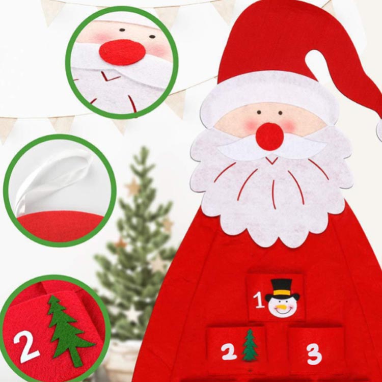 楽天市場】壁掛け 飾り フェルト フェルト クリスマスアドベント