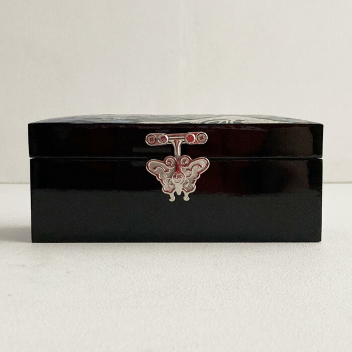 楽天市場】螺鈿の高級ジュエリーボックス・韓国高級螺鈿宝石箱-青鶴