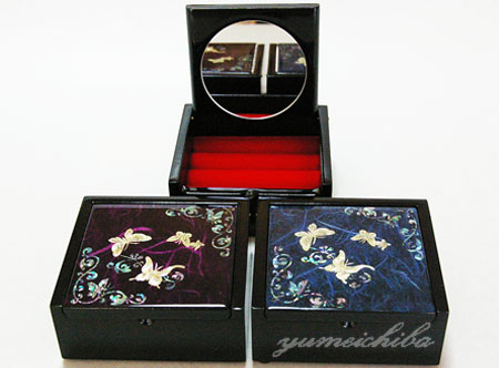 楽天市場】韓国 螺鈿（収納ボックス・ケース｜ジュエリー