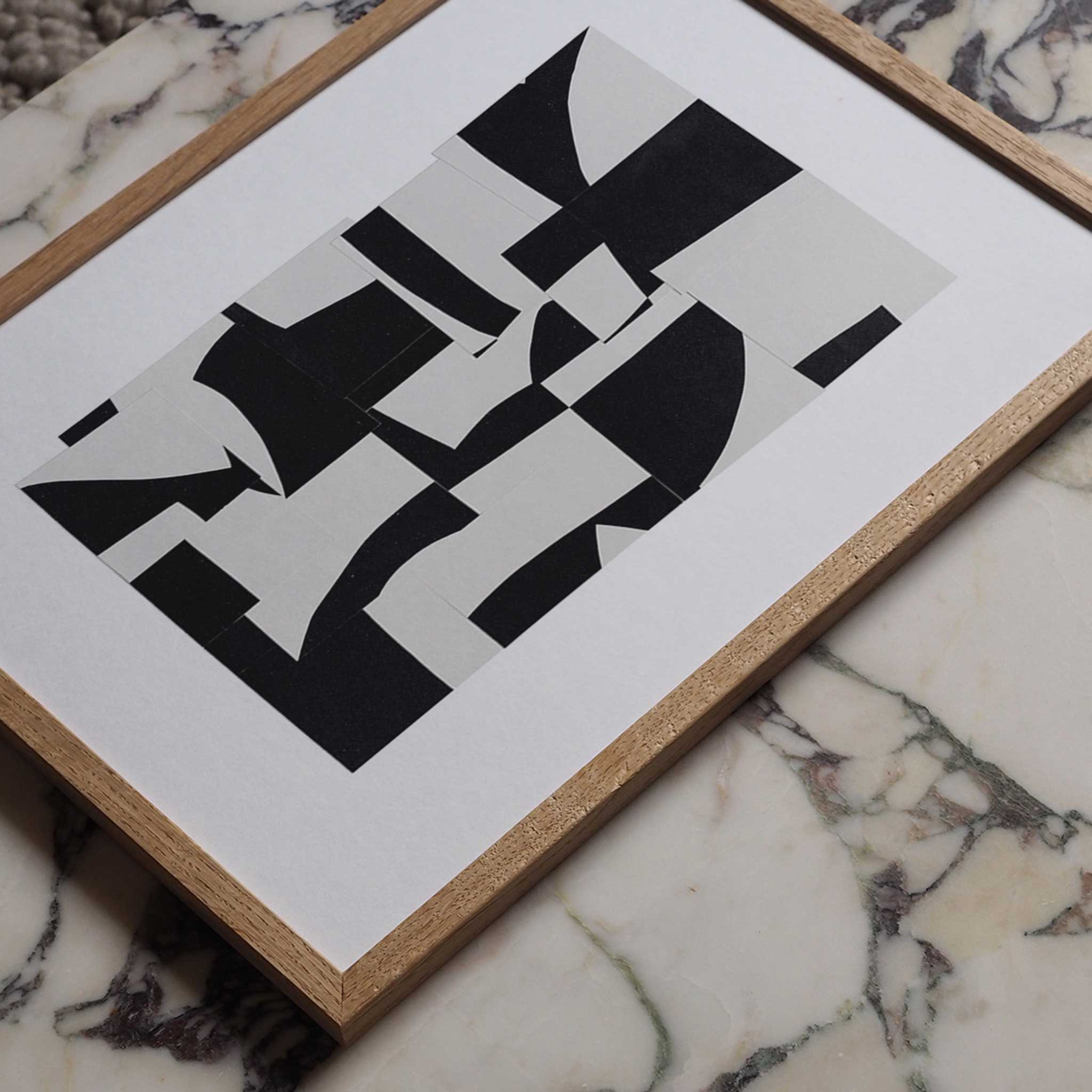 Atelier Cph ポスター 50×70 Object Blanc No27 Atelier Cph アート