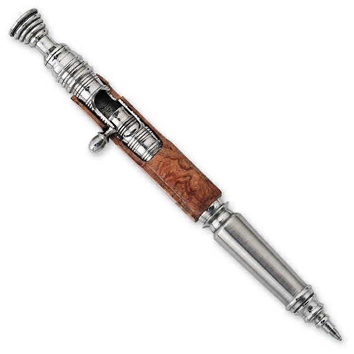 中山英俊 ボルトアクション・ボールペン カメレオン 根付 中山英俊