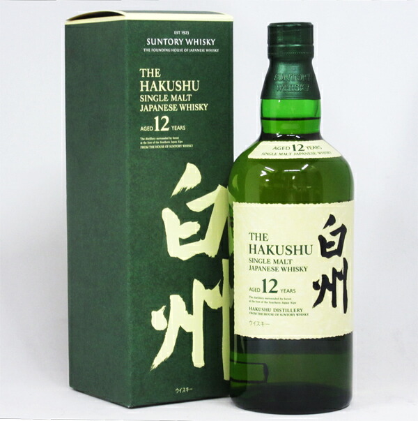 楽天市場】白州12年 43度 700ml （専用BOX入） : 中央酒販