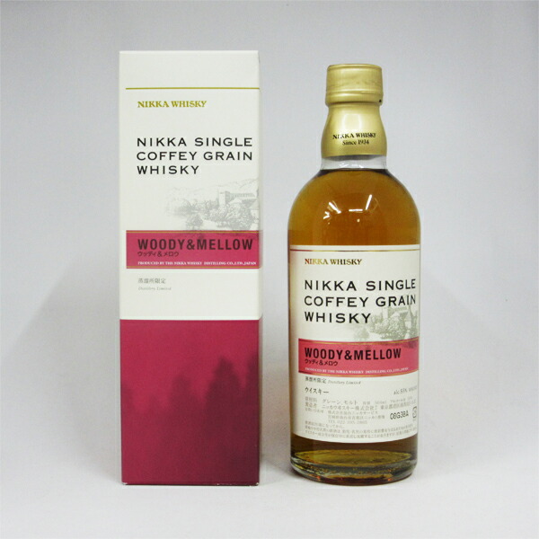 楽天市場】ニッカ シングルカフェグレーン ウッディ＆メロウ 55度