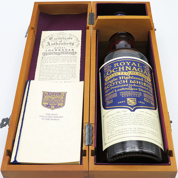 楽天市場】【レトロ】【旧ボトル】ロイヤルロッホナガー セレクテッド