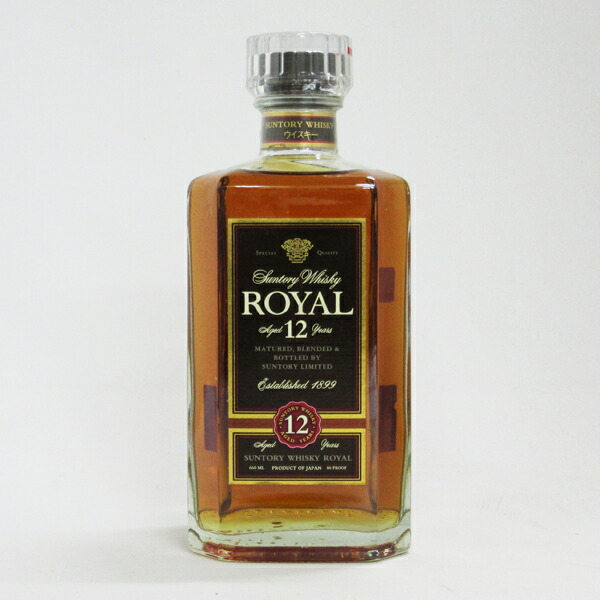 楽天市場】【レトロ：スリムボトル】サントリーウイスキー ローヤル12