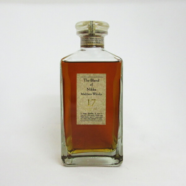 楽天市場】【レトロ：特級表示】ザ・ブレンド・オブ・ニッカ 17年 45度