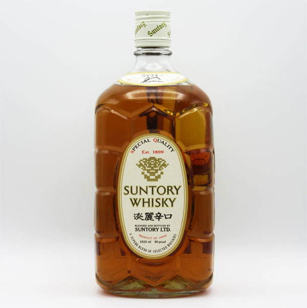 楽天市場】【レトロ】サントリーウイスキー 白角 〔淡麗辛口〕 40度