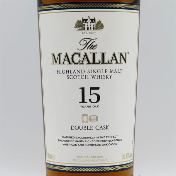 楽天市場】マッカラン15年 ダブルカスク 43度 700ml （専用BOX入