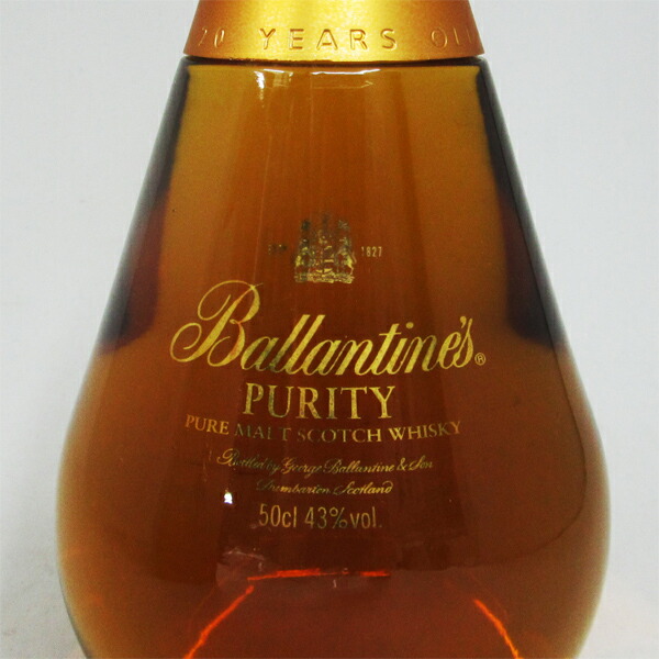 楽天市場】【レトロ】バランタイン ピュリティ 20年 43度 500ml （専用
