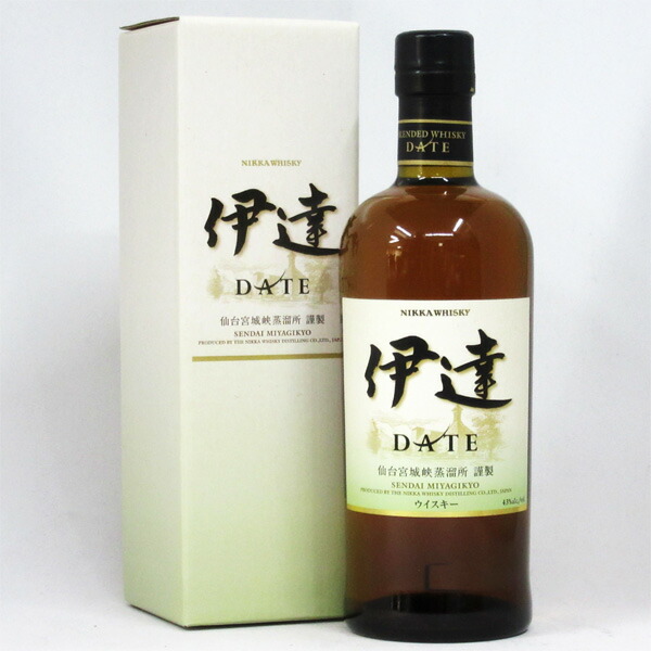 楽天市場】ニッカ 伊達 43度 700ml （専用BOX入） : 中央酒販