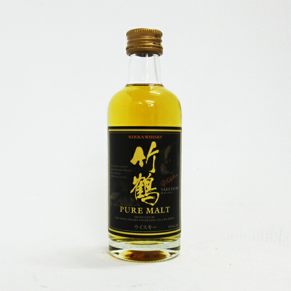 楽天市場】【ミニサイズ】竹鶴NV 黒ラベル ピュアモルト 43度 50ml