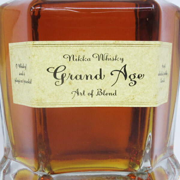 未開封 高級古酒 NIKKA WHISKY Grand Age 木箱付 追加分 Amazon.co.jp
