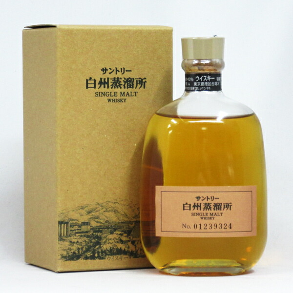 楽天市場】サントリー シングルモルトウイスキー 白州蒸溜所 43度