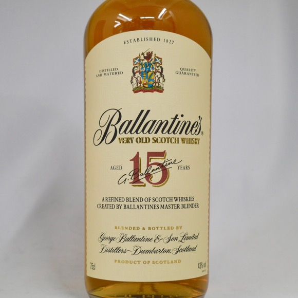 楽天市場】バランタイン15年 43度 750ml （専用BOX入） : 中央酒販