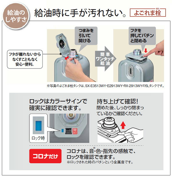 楽天市場】2013年製品 コロナ(CORONA) 石油ストーブ(木造8畳まで