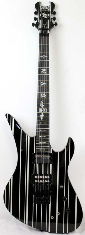 楽天市場】SCHECTER Synyster Gates Custom-S AD-A7X-SS-CTM/SN エレキ