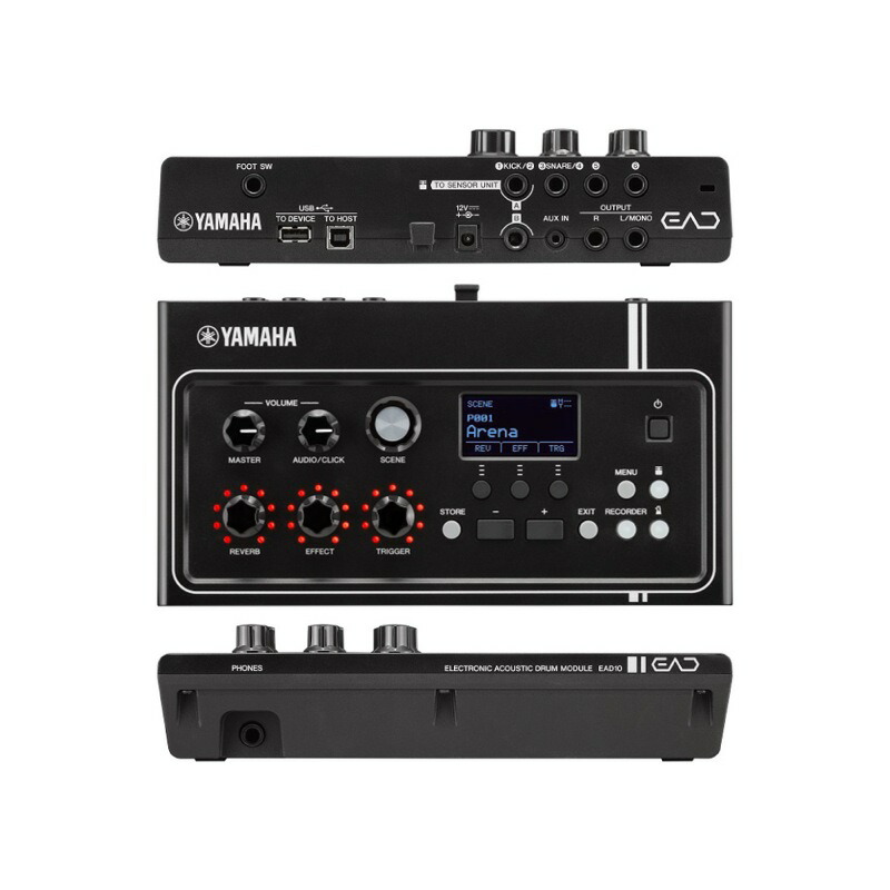 ヤマハ EAD10 簡単ドラム録音 マイク簡単取付 高音質レコーディング