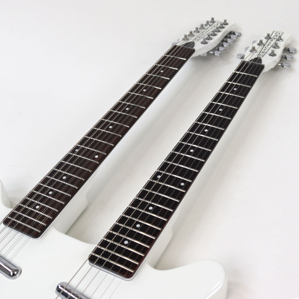 楽天市場】Danelectro ダンエレクトロ DOUBLE NECK 6-12 WHT ダブル