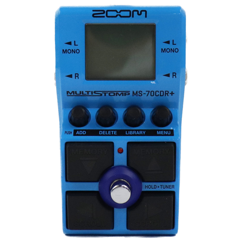 ZOOM MS-70CDR ギターエフェクター 本体のみ ZOOM MS-70CDR+