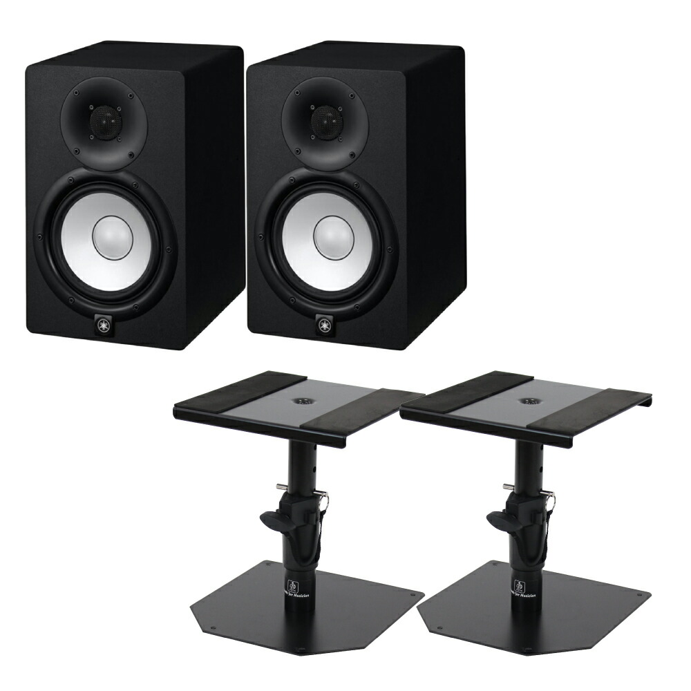 YAMAHA HS7 パワードスピーカー・社外ハードケース電源ケーブル付