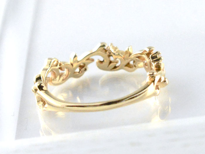 楽天市場】【10％OFFクーポン配布中】 k18 リング ダイヤモンド 指輪