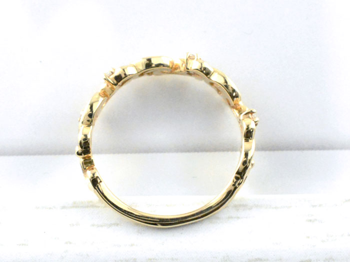 楽天市場】【10％OFFクーポン配布中】 k18 リング ダイヤモンド 指輪