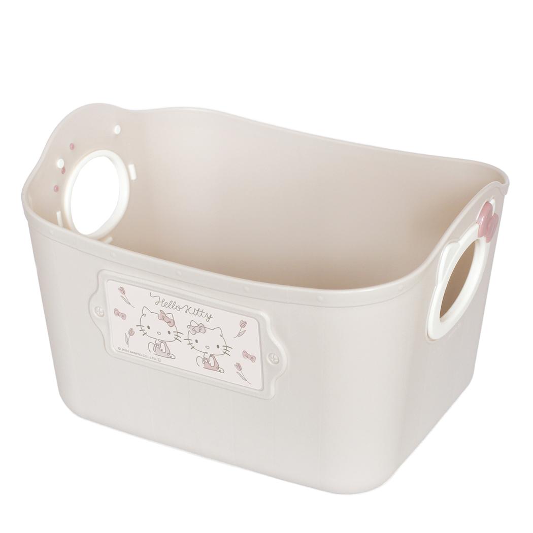 非売品レア商品】 ハローキティ 収納ボックス ホワイト レア商品