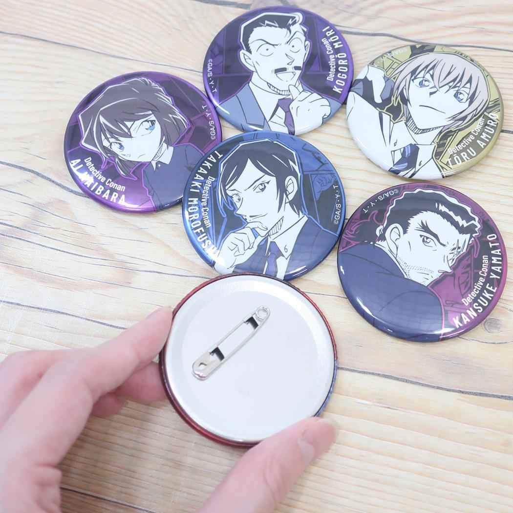 名探偵コナン 缶バッジ 諸伏高明 グッズ-バッチ】名探偵コナン ひし形
