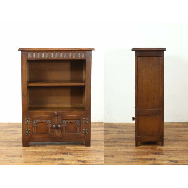 楽天市場】アンティーク ブックケース アンティーク家具 飾り棚