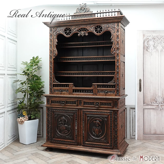 フランスアンティーク大理石キャビネット/ナイトテーブル机/飾り棚(82