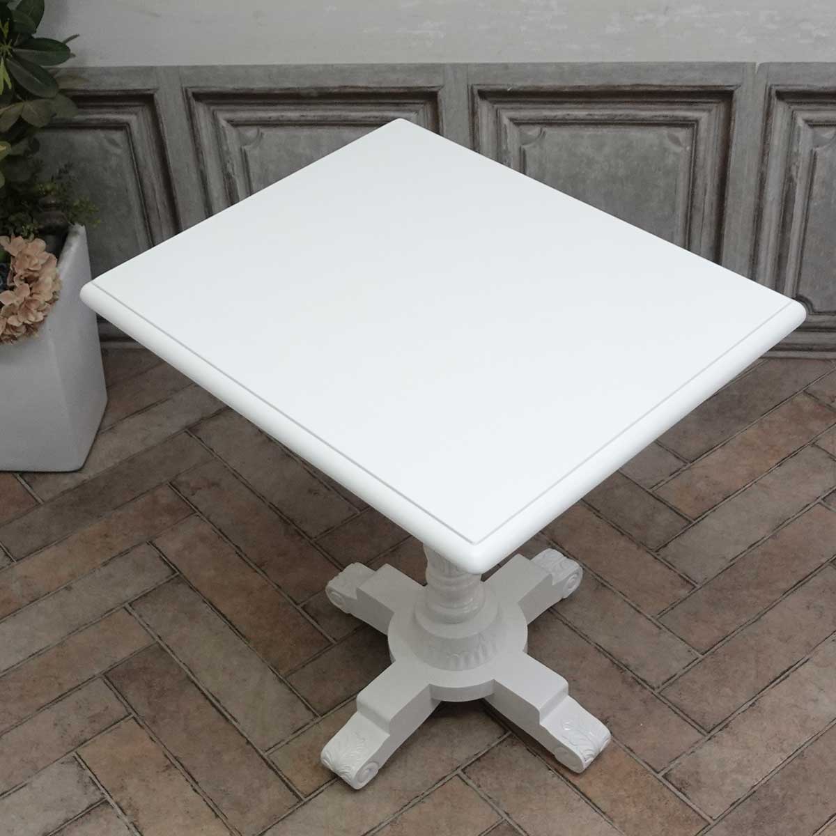 天使のテーブル ロココ調 アンティークテーブル サイドテーブル 天使の